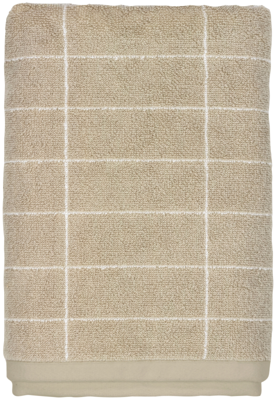 Ręcznik Mette Ditmer TILE Sand & Off-White