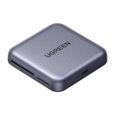 Czytnik kart UGREEN CM898 USB-C SD/microSD (czarny)