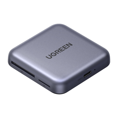 Czytnik kart UGREEN CM898 USB-C SD/microSD (czarny)