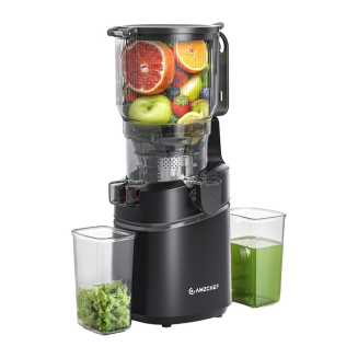  AMZCHEF SJ-036CBK Slow Juicer (Black) - 2