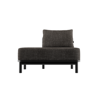 Fotel ogrodowy SACKit Kirra Lounge Sofa Open End Right Noir - 2
