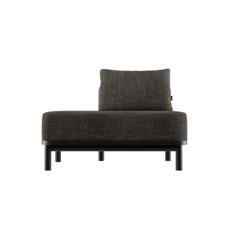 Fotel ogrodowy SACKit Kirra Lounge Sofa Open End Right Noir - 2