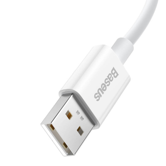 Kabel USB do USB-C Baseus Superior Series, 65W, 1m (biały) - 3