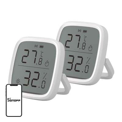 Czujnik temperatury i wilgotności SONOFF ZigBee SNZB-02D, 4szt