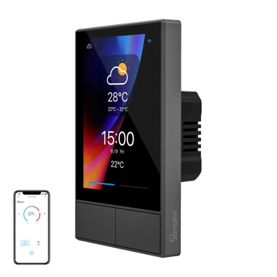  SONOFF NSPanel-US Wi-Fi Control Panel 120mm (Black)