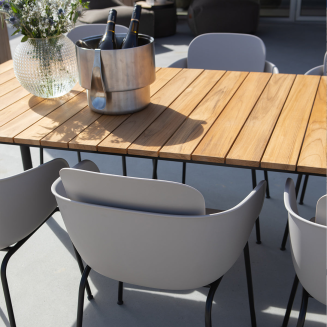Krzesło ogrodowe SACKit Chair No. One S2 Taupe | Black - 4