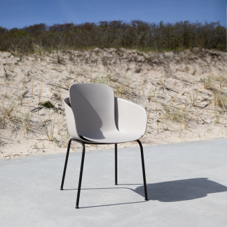 Krzesło ogrodowe SACKit Chair No. One S2 Taupe | Black - 6
