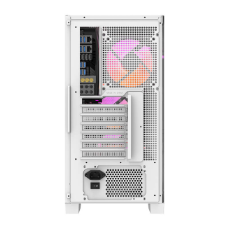 Obudowa komputerowa DARKFLASH DRX70 Mesh + 4 wentylatory RGB (biała) - 8
