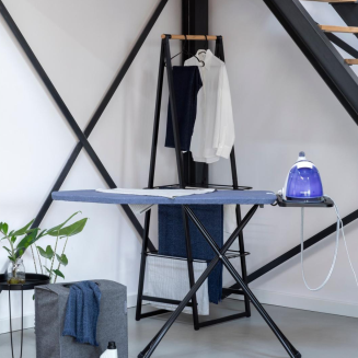 Deska do prasowania Brabantia C 124x45 cm z podstawą na generator pary Denim Blue - 5