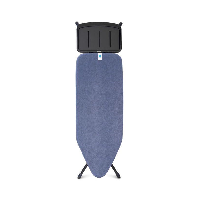 Deska do prasowania Brabantia C 124x45 cm z podstawą na generator pary Denim Blue