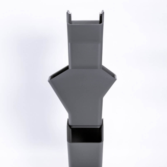 PLASTIA TREE 3-częściowa pionowa donica samonawadniająca szary - 3