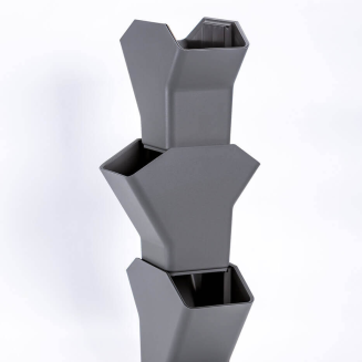 Pionowa donica samo-nawadniająca Urbalive Tree 3-częściowa - 7