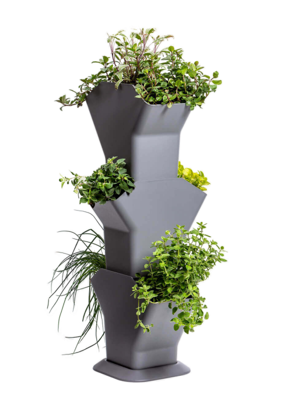 Pionowa donica samo-nawadniająca Urbalive Tree 3-częściowa