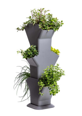 Pionowa donica samo-nawadniająca Urbalive Tree 3-częściowa