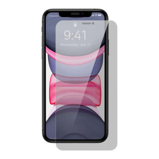 Szkło hartowane z filtrem prywatyzującym 0.3mm Baseus do iPhone X / XS / 11 Pro (2szt.) - 2