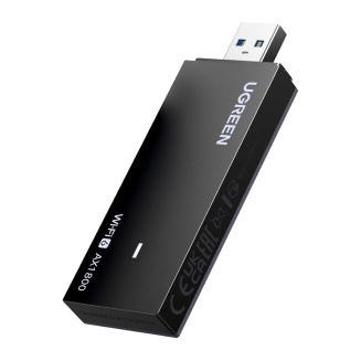 Karta sieciowa USB Ugreen CM499, Wi-Fi 6, 1800 Mb/s, 2.4 + 5 GHz (czarna) - 2