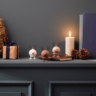 Figurka Hoptimist Reindeer Bumble S brown - 4