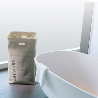 Kosz na pranie Aquanova Evora grey - 2