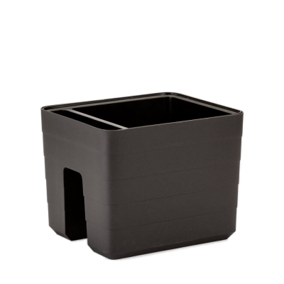 Balkonowa donica samo-nawadniająca Urbalive Berberis szary 26x30 cm