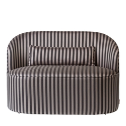 Sofa Cozy Living Copenhagen Effie Striped Grey