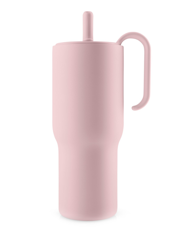 Kubek termiczny ze słomką Eva Solo Sip'n'Go 900 ml Funky Ballerina | CENA SPECJALNA