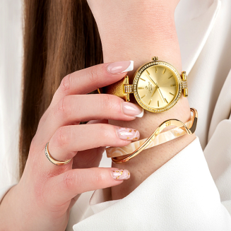 Zegarek Damski Giewont Sapphire Złoty GW9890-A3 - 4