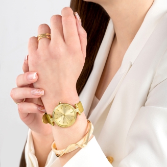 Zegarek Damski Giewont Sapphire Złoty GW9890-A3 - 5