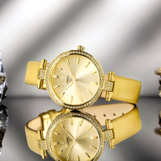 Zegarek Damski Giewont Sapphire Złoty GW9890-A3 - 7