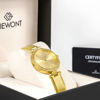 Zegarek Damski Giewont Sapphire Złoty GW9890-A3 - 9