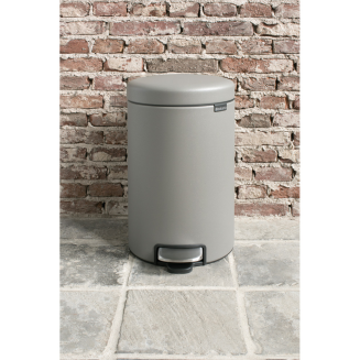 Kosz łazienkowy Brabantia NewIcon 12l Mineral Concrete Grey - 5
