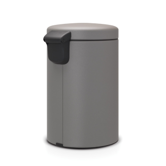 Kosz łazienkowy Brabantia NewIcon 12l Mineral Concrete Grey - 4