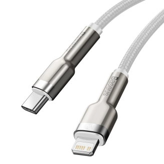 Kabel BASEUS Cafule USB-C-Lightning 2m 20W (biały) - 4