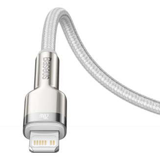 Kabel BASEUS Cafule USB-C-Lightning 2m 20W (biały) - 5