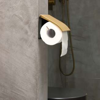 Wieszak na papier toaletowy Brabantia ReNew Warm Gold - 7