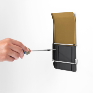 Wieszak na papier toaletowy Brabantia ReNew Warm Gold - 5