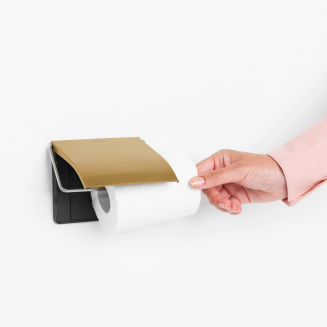 Wieszak na papier toaletowy Brabantia ReNew Warm Gold - 6