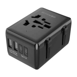 Adapter podróżny BLITZWOLF BW-TA1 4w1 2xUSB-A USB-C PD 20W - 2