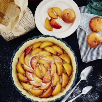 Naczynie do tarty Emile Henry 24 cm czarne - 2