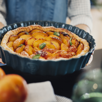 Naczynie do tarty Emile Henry 24 cm czarne - 3