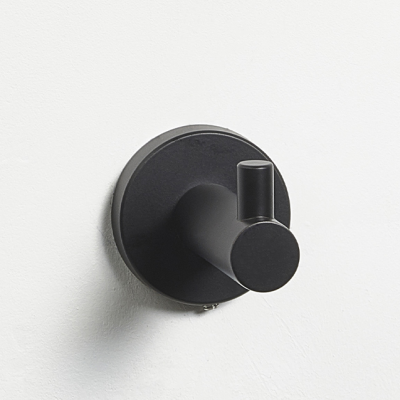 Wieszaczek na ręcznik Aquanova Sten Black | CENA BLACK WEEKS