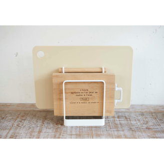 Stojak na deski kuchenne Yamazaki Tosca biały - 2