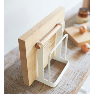 Stojak na deski kuchenne Yamazaki Tosca biały - 4