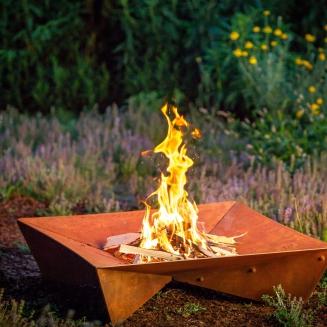  Garden fireplace with grill Keilbach Fluxus.grande - 6