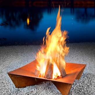  Garden fireplace with grill Keilbach Fluxus.grande - 8