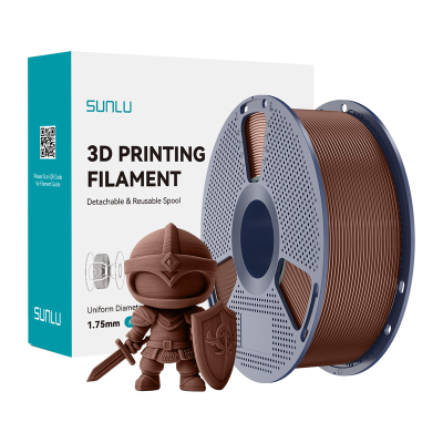  Filament SUNLU PLA+ 1.75mm 1kg (chocolate)