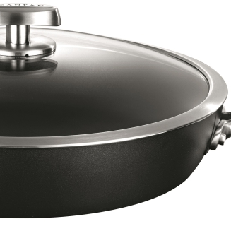 Patelnia głęboka z pokrywą Scanpan Pro IQ 32 cm - 2