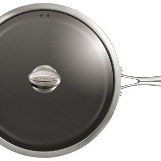 Patelnia głęboka z pokrywą Scanpan Pro IQ 32 cm - 3