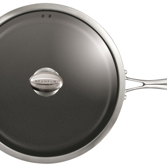 Patelnia głęboka z pokrywą Scanpan Pro IQ 32 cm - 3