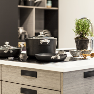 Patelnia głęboka z pokrywą Scanpan Pro IQ 32 cm - 6