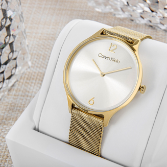 Zegarek Damski CALVIN KLEIN Timeless Mesh 25200003 + BOX - 5